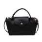 Retro Casual Fashion Ladies Shoulder Bag Stylish Trendy Crossbody Bag Quality Small Square Bag Urban Minimalist Style Polyest...