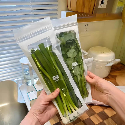 Fruits Vegetables Fresh-keep Bags Reusable Refrigerator Storage Bags Thickened Leakproof Containers Kitchen Sealed Packaging Bag