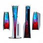 Decoration Strip Center Skin Sticker For PlayStation 5 Slim PS5 Slim Disc Version & Digital Version Console Middle Stickers Skin