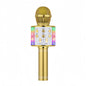 Fun Karaoke Microphone Speaker for Adults Kids, Wireless Bluetooth, Voice Changer, Echo Effect, LED Lights Microphone for Party