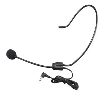 New Portable Head-mounted Headset Microphone Wired 3.5mm Plug Guide Lecture Speech Headset Mic For Teaching Meeting bee ear mic