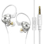 QKZ CK5 FiLe Wired Earphone Professional Gaming And Sports Noise Cancelling Headphones with Microphone HiFi Music Earphone