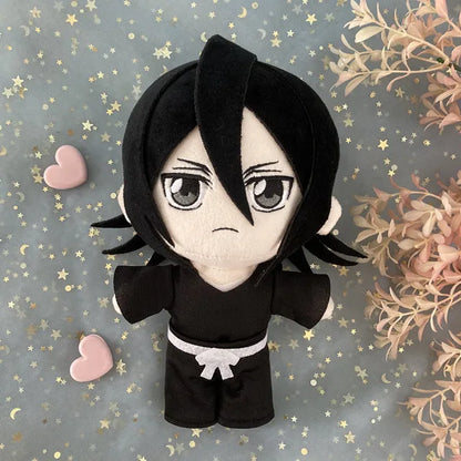 Anime BLEACH Kuchiki Byakuya Ulquiorra Cifer Kurosaki Ichigo Cosplay Plush Doll Toy Cute Soft Stuffed Pillow Kids Gift 20cm