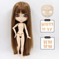ICY DBS Blyth Doll Joint Body 30CM BJD Toy White Shiny Face and frosted Face with Extra Hands AB and Panel 1/6 DIY Fashion Doll