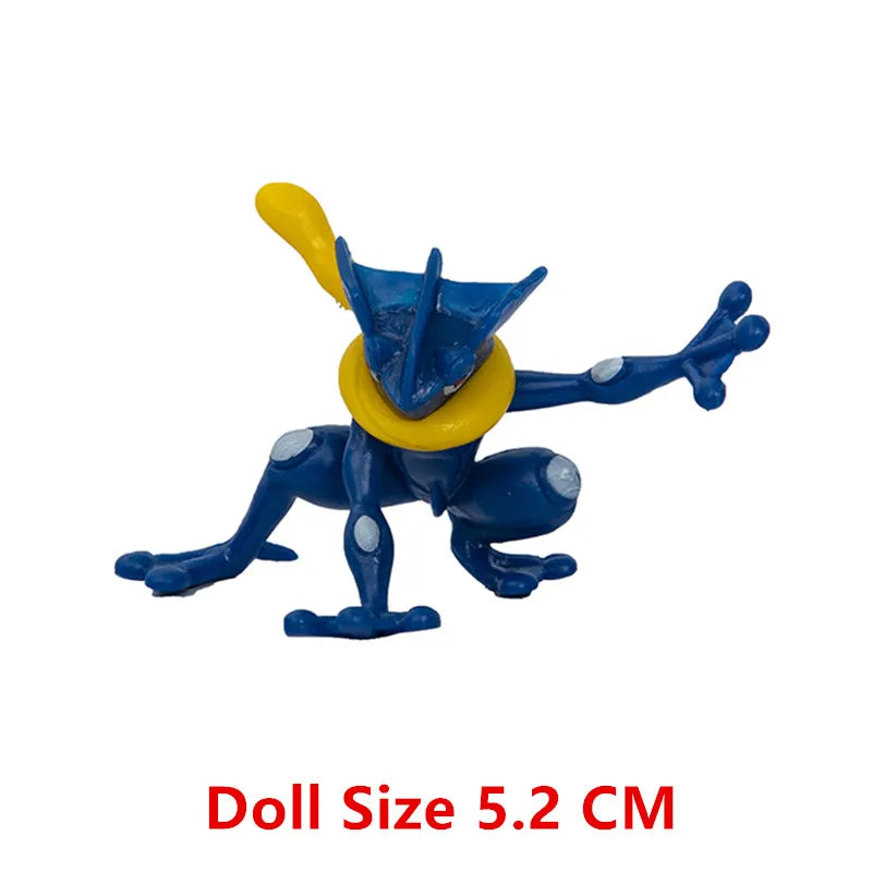 Pokemon Anime Action Figure Set - Pikachu Sun Elf Eevee Gengar Monsters Cartoon Model Toys Gift for Bulk Purchase
