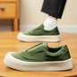 Pressure Relief Slip on Loafers Quick Slip on Construction, Breathable Fabric Stop Sweating, Light Burden for All-Day Walking