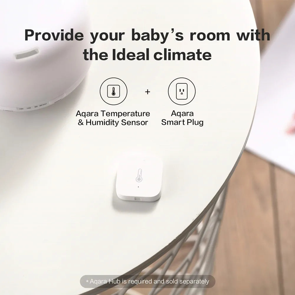 Aqara Temperature Humidity Sensor Zigbee Smart Air Pressure Environment Smart Control Smart Home For Xiaomi Mi Home Homekit App