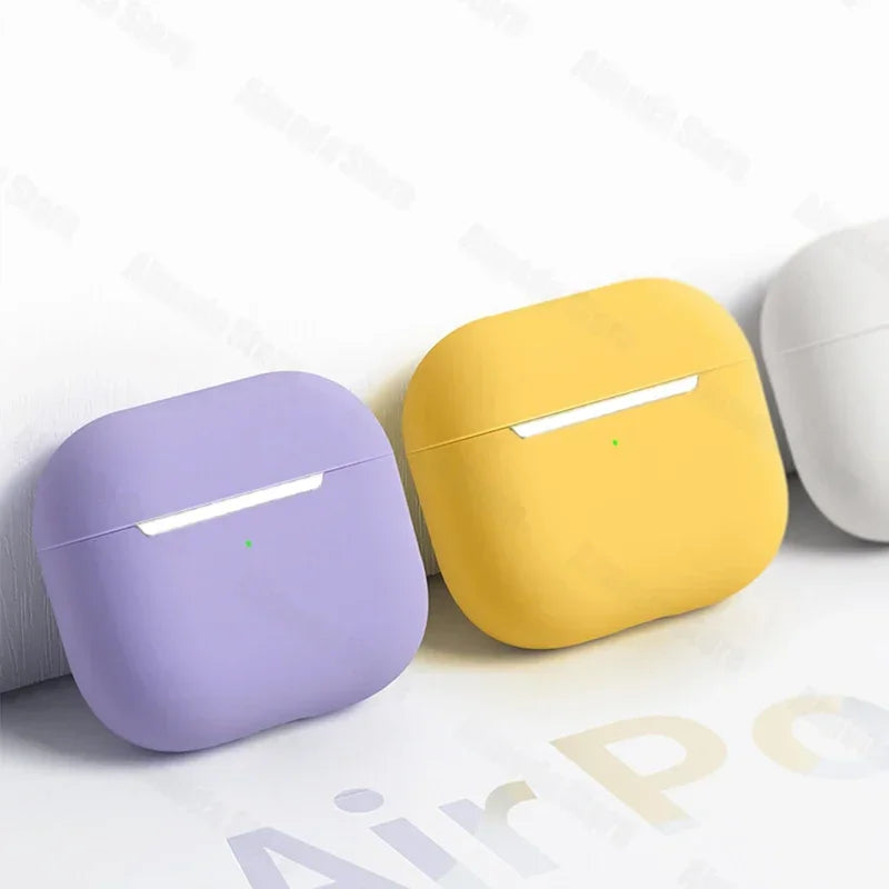 Dla AirPods Pro 2 Etui Płynny Silikon Pokrowiec Na AirPods 3 Pro 2 Etui Miękkie Słuchawki Ochronne Funda dla AirPod Pro 2 Pro2 Pokrowiec