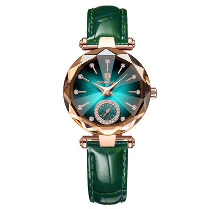 POEDAGAR Elegant Ladies Wristwatch Waterproof Stainless Steel Luxury Watch for Woman High Quality Fashion Women's Quartz Watches