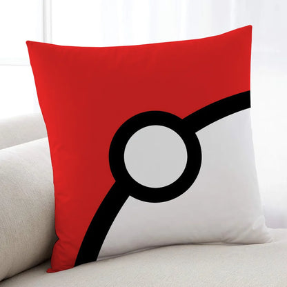 P-Poke B-Ball-ES P-POKEMON-ES cushion cover Home Bedding Sofa living Room pillowcase Simple Soft Skin Cushion Cover Party Gift