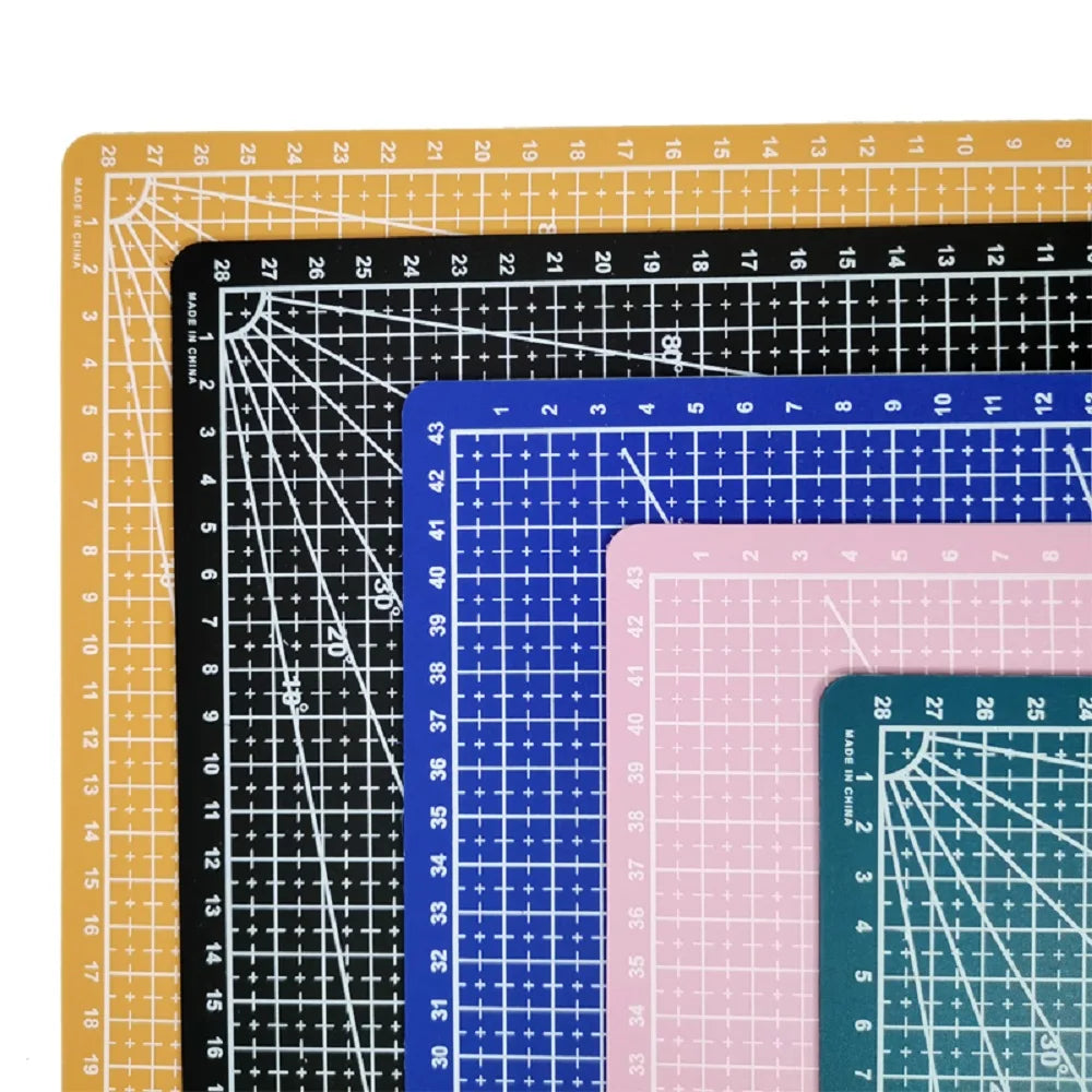A3 PVC Cutting Mat Single Side Patchwork Cut Pad for Workbench Patchwork Sewing Manual DIY Knife Engraving Leather Cutting Board