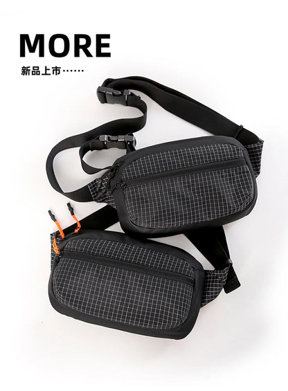 2025 New Pattern Lightweight Waterproof Nylon Fabric Small Square Bag for Women - Single Shoulder Crossbody Compact Bag for Mobi