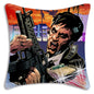 Hot Classic Movie Scarfaces Pillow Covers Cartoon Sofa Decorative Home Double-sided Printing Short Plush Cute Cushion Cover