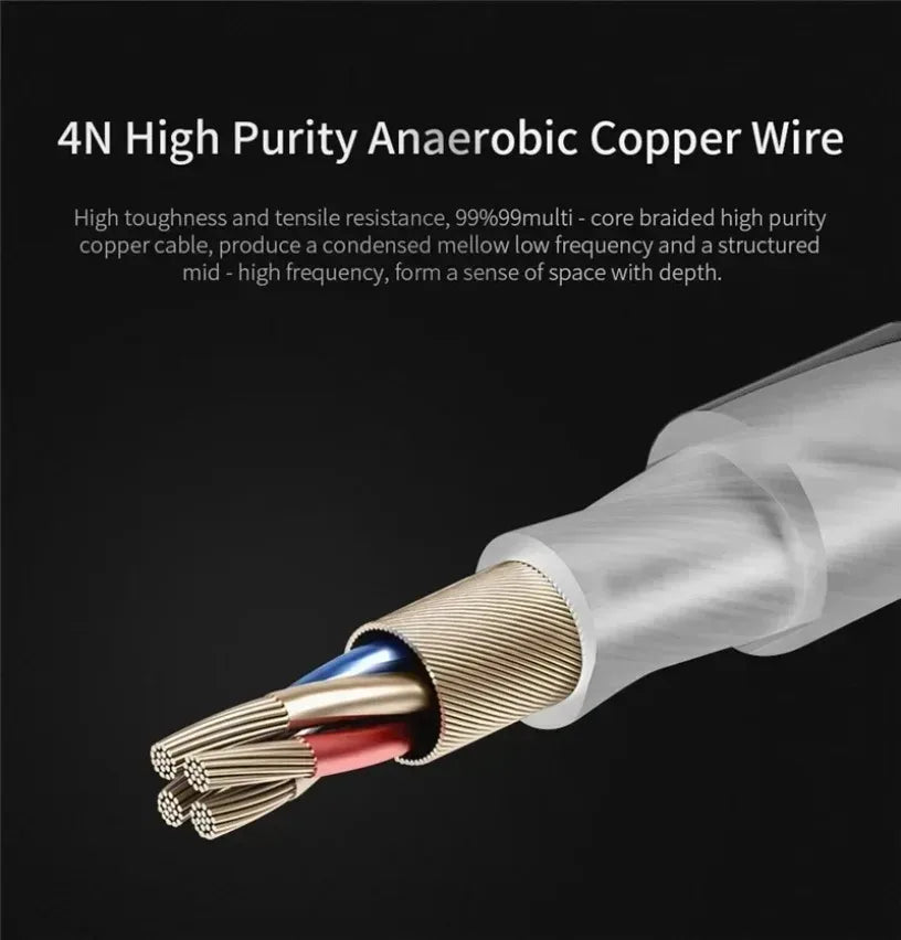 QKZ CK5 FiLe Wired Earphone Professional Gaming And Sports Noise Cancelling Headphones with Microphone HiFi Music Earphone