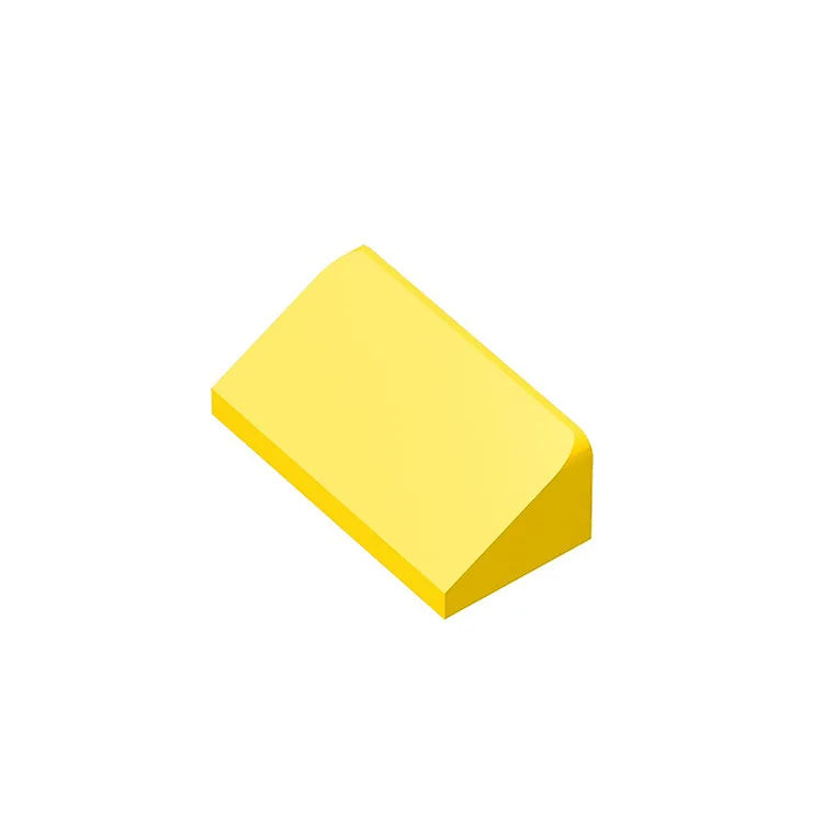 MOC Assemble Particles Compatible With 85984 Smooth Bevel Brick 1x2 Slope DIY Building Blocks 1*2 Educational Toy for Kid