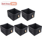 1-5PCS Desktop Organizer Basket Felt Storage Bin for Snacks and Sundries Home Office Desk Tidy Declutter Storage Box