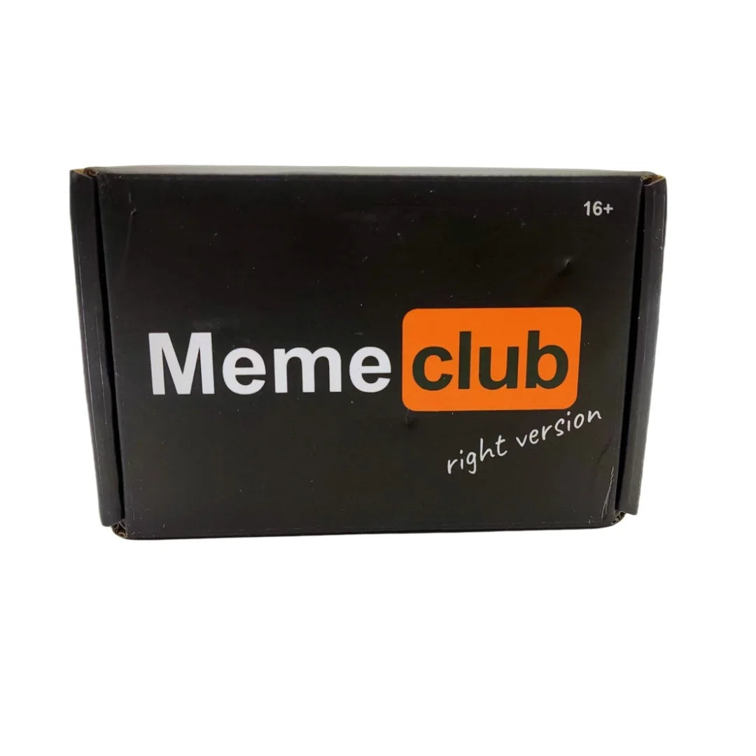 "Meme Club: Right Version"，Russian Version of the Board Game, Interactive Tabletop Game, Card Game Suitable for Company Gatherings, Holiday Gift.