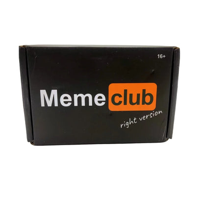 "Meme Club: Right Version"，Russian Version of the Board Game, Interactive Tabletop Game, Card Game Suitable for Company Gatherings, Holiday Gift.