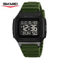 SKMEI 2456 Fashion Digital New Watch for Men Alarm Retro Sport Electronic Wristwatch LED Countdown Hand Clock Reloj Masculino