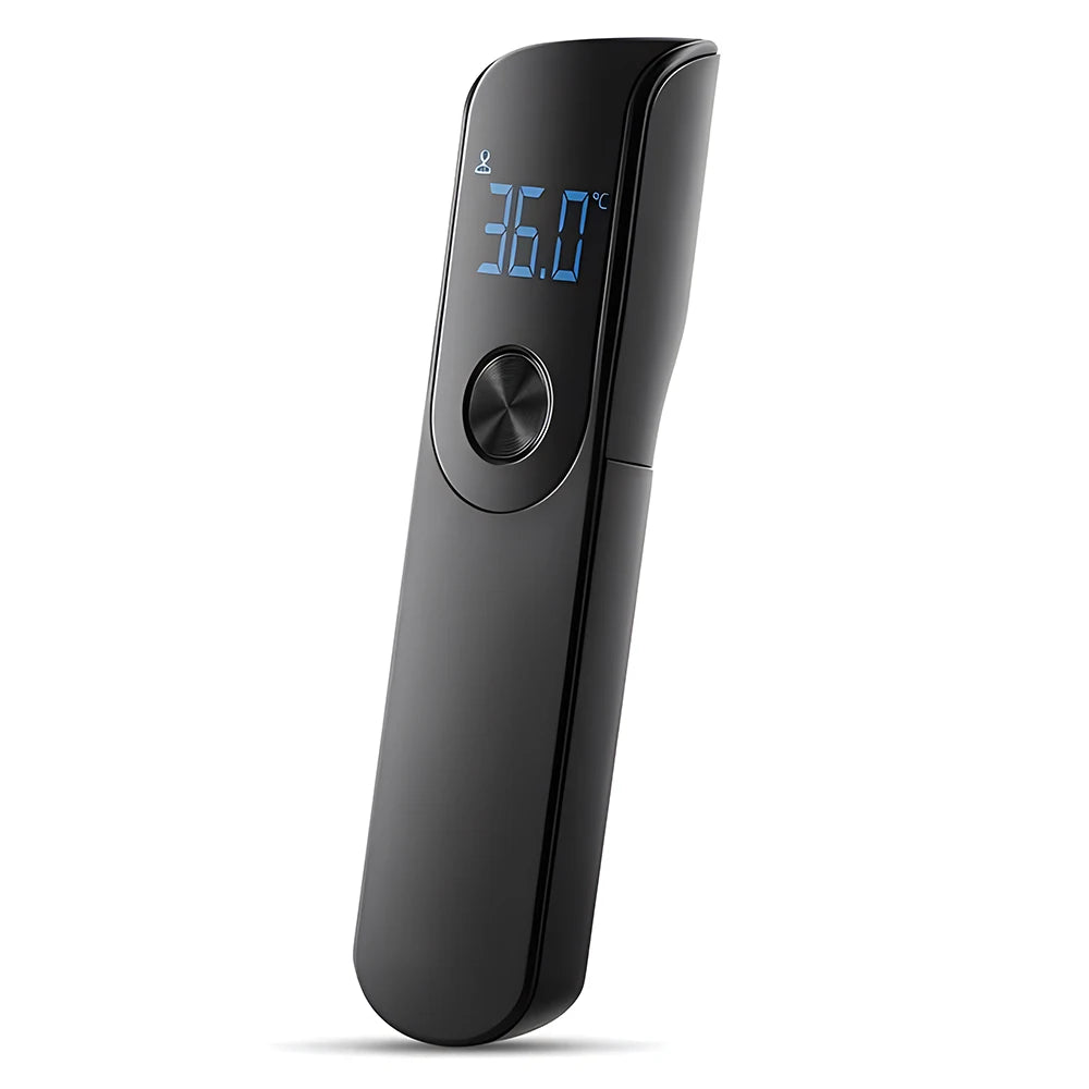 Portable Health Monitor Non Contact IR Thermometer / Fingertip Pulse Oximeter Fast Measurement SpO2 PR Household Monitoring Devi