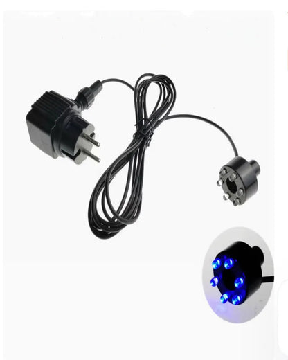 6 LED Underwater Lights12V Aquarium Waterfall Night-Lights Garden Spotlight Lamp Swimming Pool Fountains Pond