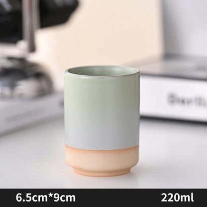 Vintage Coffee Mug 100ml 170ml 200ml ceramics Tea cup Japanese-style cafes Drinkware Stoneware Espresso for Restaurants Hotels