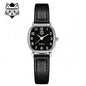 Korean version of the trendy ladies watch fashion small Arab quartz watch leather strap watch
