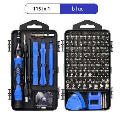 115/122/160 In 1 Precision Screwdriver Sets, Computer Repair Kit with Mini Wrench and Screw Remover,For Tablets,Watches,Iphones