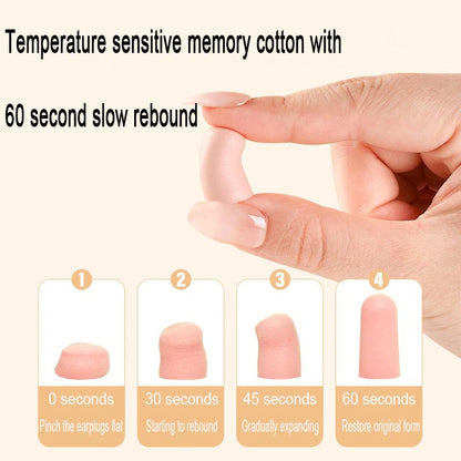 Earplugs for Sleep Anti-Noise Silicone Sleeping Earplugs Ear Plugs for Sleep Anti Snoring Health