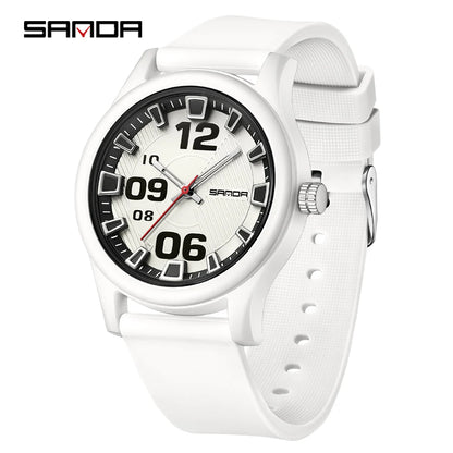 SANDA 3252 Fashion Simple Student Quartz Watch Popular Style Waterproof Suitable For sports And Life And It Is a Gift For Friend