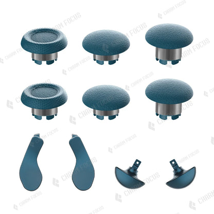 10-in-1 Plastic Thumbstick Joystick Cap for PS5 Edge Controller Analog Joystick 6 Swap Stick 4 Paddle and D-Pad Accessory