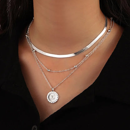 New Stainless Steel Cross Pendant Necklace for Men Women Minimalist Gold Color Jewelry Male Female Necklaces Chokers Gifts 2025