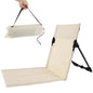 Outdoor Camping Folding Chair Portable Foldable Camping Chair Lazy Chair Backrest Cushion For Fishing Barbecues Beach Picnic