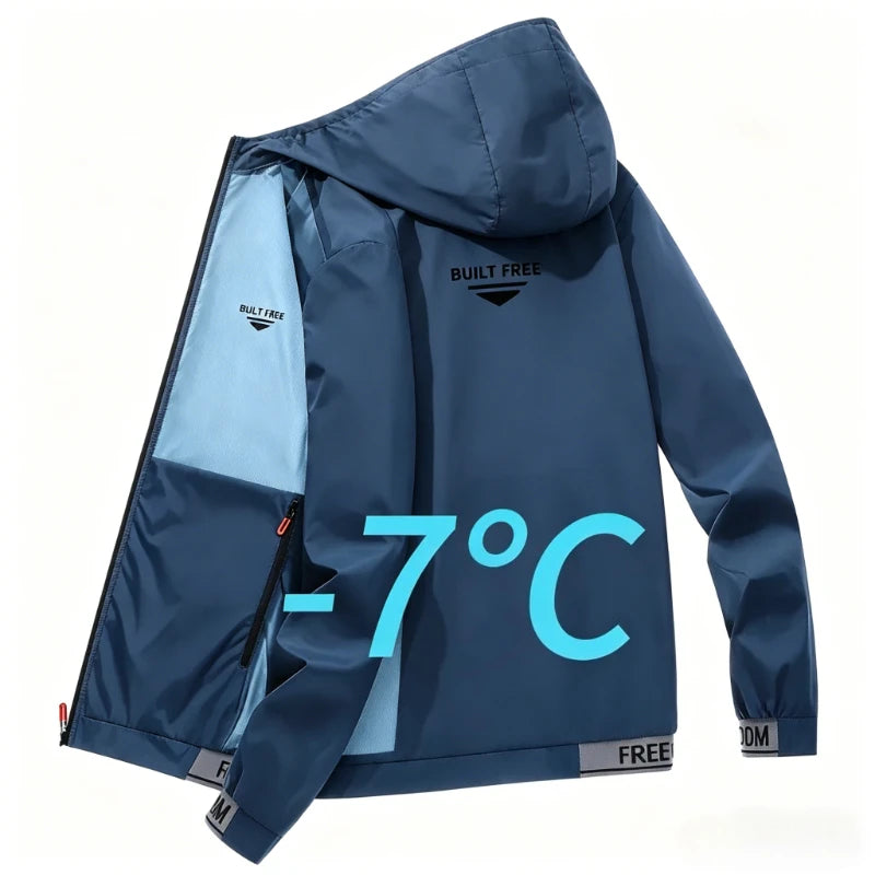 White UPF50+ Sunscreen Jacket Men Outdoor Sun Protection Clothing Fishing Hunting Clothes Summer Quick Dry Windbreaker Skin Coat