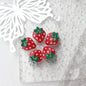 5/10Pcs Super Cute Hair Accessories Girls Fruit Strawberry Cherry Mini  Trendy Claw Clips Summer Style Small Grab Clips