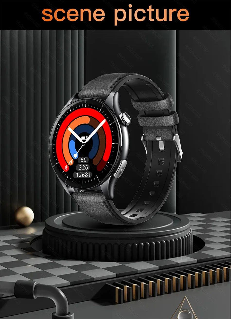 2026New Smart Watch For Men Micro-examination Health Blood pressure Uric Acid ECG+PPG Fitness Tracker Clock Smartwatch Women Men