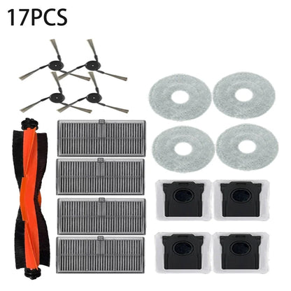Dreame L40 Ultra / X40 Ultra Vacuum Cleaner Replacement Accessories Main Side Brush HEPA Filter Mop Cloths Dust Bag Spare Parts