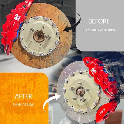Multifunctional car rust remover used for removing rust providing surface protection on car brake pads iron metal surface 1/3PCS