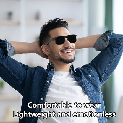 Lenovo AI Smart Glasses Touch Control Photo Camera Recording Translator Voice Assistant Music Wireless Bluetooth Sunglasses 2026