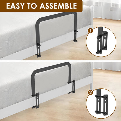 2Pcs Nonslip Mattress Gaskets Mattress Metal Retainer Adjustable Slide Stopper Enhanced Mattress Stability For Metal Bed Frames