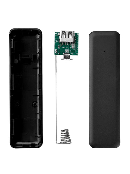 Welding-free 1-cell 21700 Mini Battery Power Bank Case 21700 Battery Box DIY Mobile Power Supply Box Kit Not Including Batteries