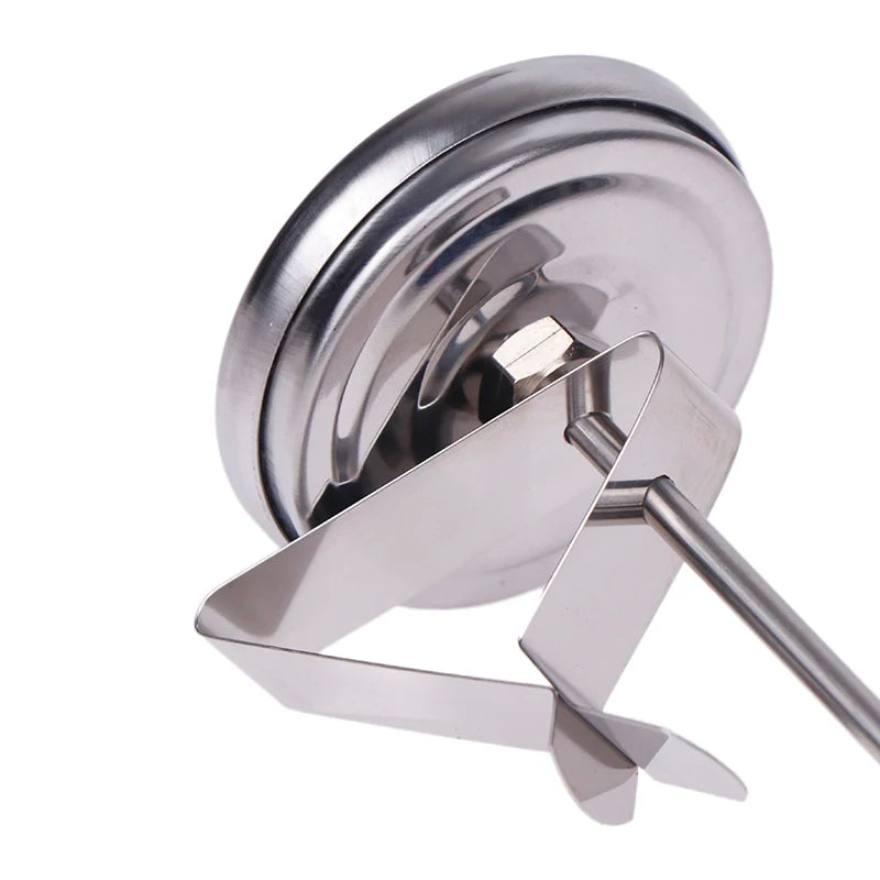 1PC Kitchen Tools Probe Thermometer Milk Coffee Food Meat Gauge Stainless Steel Cooking Temperature Meter