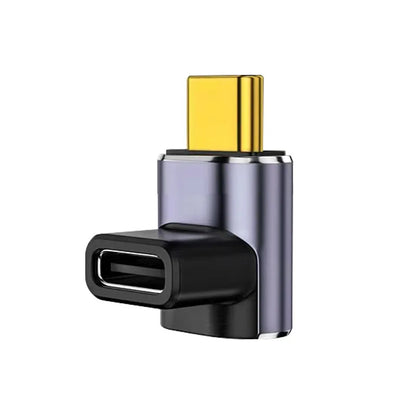 Złącze ładowarki USB 4.0 PD 100W 8K 60Hz do Macbooka 40Gbps Szybki adapter USB-C OTG U-kształtny prosty kąt męski na żeński