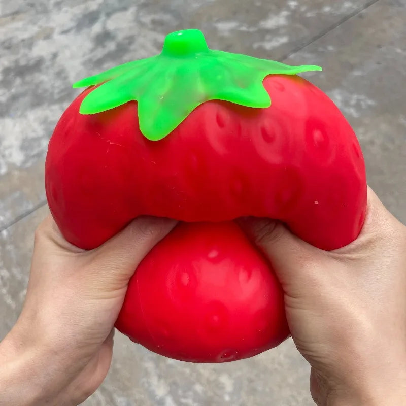 Super Jumbo Strawberry Squishy Toy Slow Rising Simulated Strawberry Antistress Anti-Anxiety Fidget Toys