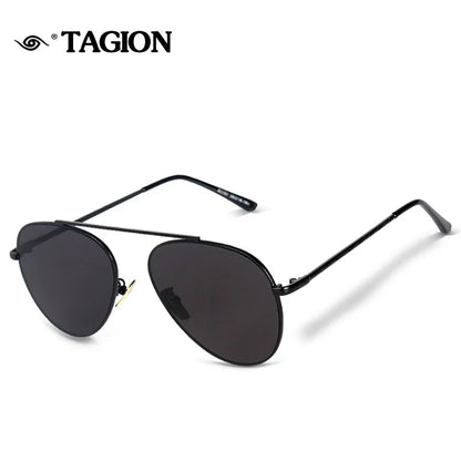 TAGION Brand New Men's Pilot Sunglasses Women Men Alloy Frame Fashion Sunglasses Driving Lenses Unisex Eyewear 2767