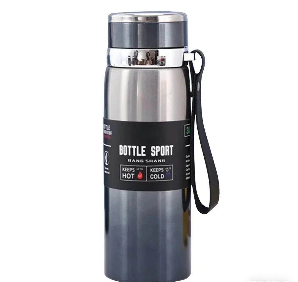 1L Thermal Water Bottle, Keep Cold & Hot Thermos for Water Tea Coffee, Vacuum Flasks Stainless Steel Bottle