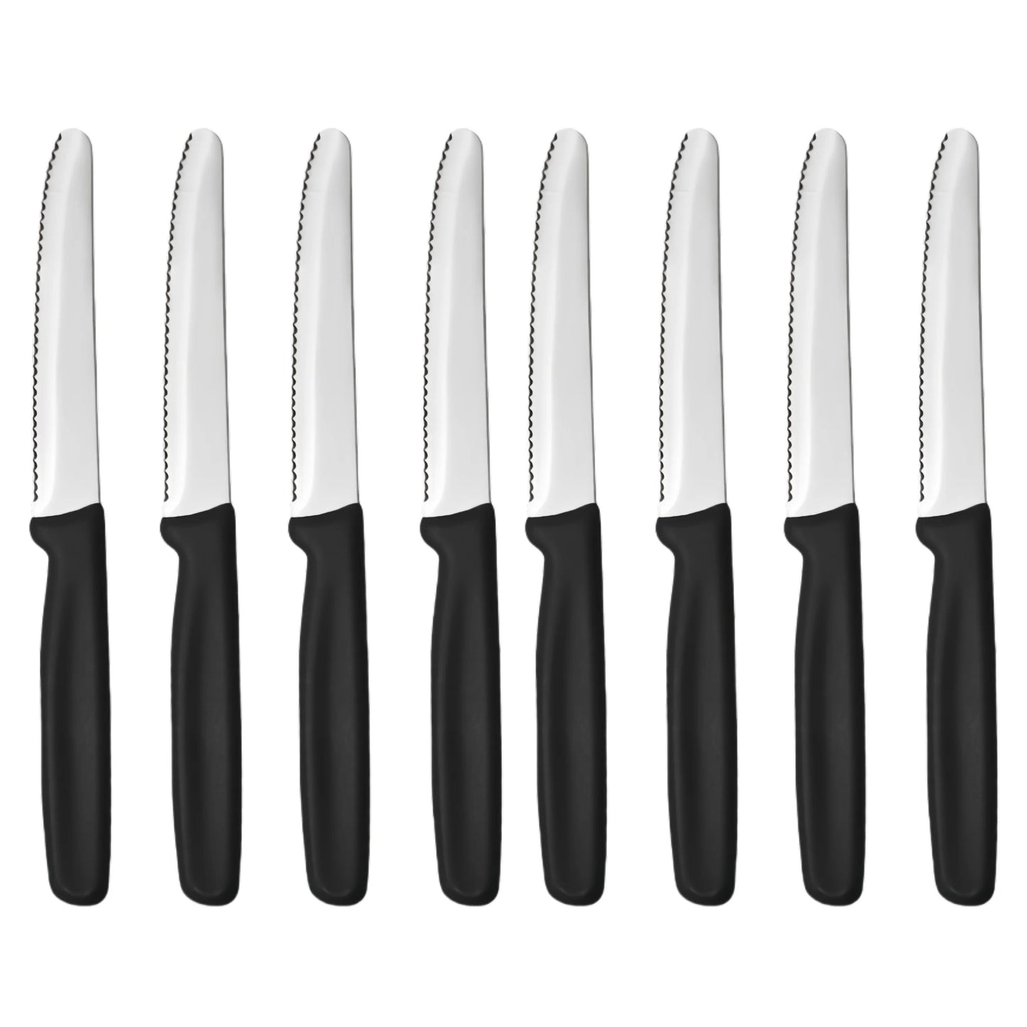 1/2/4/6/8PCS,Serrated Steak knife Round Tip Fruit Vegetable Paring Baking Toast Serrated Bread Knives Kitchen Stuff Baking Tools