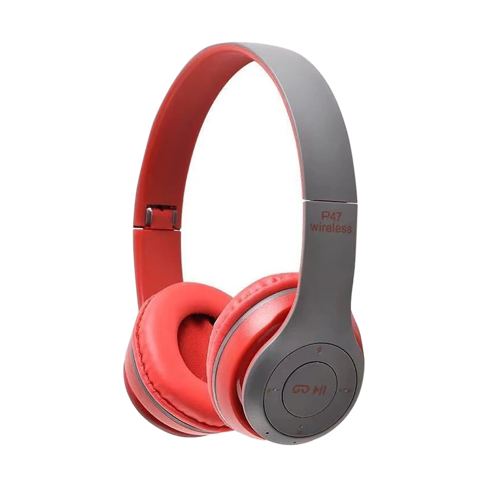 Fone Wireless Bluetooth Headphones HIFI Stereo Foldable P47 Earphones Kid Helmet Gift With Microphone Support SD Card For iPhone