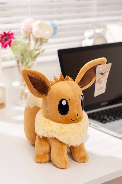 Original Pokemon Newest Plush Yamper Litten Emolga Stuffed Doll Sylveon Vulpix Gengar Plushies Pikachu Xmas Anime Mew Toys Gifts