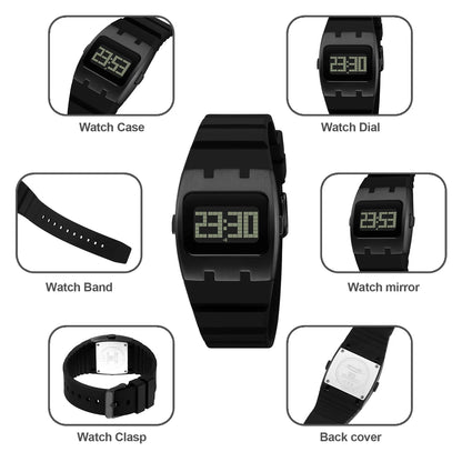 SKMEI Creative Stopwatch Waterproof Electronics Watches Sports Digital Wristwatches For Men Women Alarm Date Watch Reloj Hombre